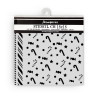Stencil Stamperia Candy Christmas candycanes pattern