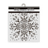 Stencil 12x12 Stamperia The Owl's  House snowflake