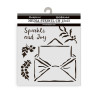 Stencil Stamperia Steampunk 15X20CM Y 0.5MM PROXIMAMENTE