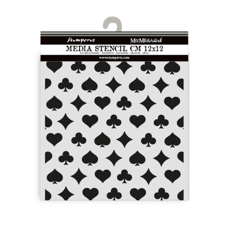 Stencil Stamperia Steampunk 15X20CM Y 0.5MM PROXIMAMENTE