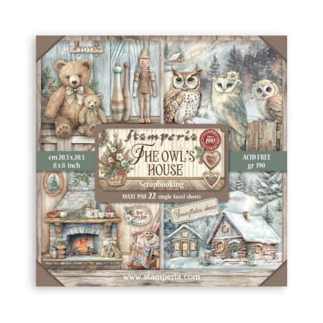 kit de Papeles Scrap Old Lace Stamperia 30 x30