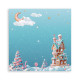 Maxi Block Papeles Scrap Stamperia 30 x30   Candy Christmas 1 cara