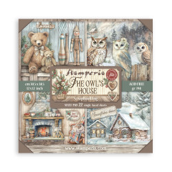 kit de Papeles Scrap Old Lace Stamperia 30 x30