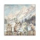Maxi Block Papeles Scrap Stamperia 30 x30   The Owl's House 1 cara