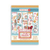 Washi pad 8 hojas A5 Coffee and chocolate Stamperia
