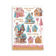 Washi pad 8 hojas A5 Coffee and chocolate Stamperia