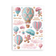 Washi pad 8 hojas A5 Coffee and chocolate Stamperia