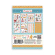 Washi pad 8 hojas A5 Coffee and chocolate Stamperia