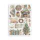 Washi pad 8 hojas A5 Coffee and chocolate Stamperia
