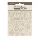 Decorative Chips 14x14 cms Stamperia Candy Christmas air balloons