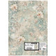 Hoja Papel  Arroz Stamperia 50x70 cms. Peony pattern