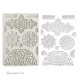 Stamperia Silicone mold A-4 Mandala