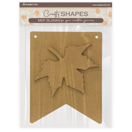 Formas decorativas Stamperia : Whispering woods leaf