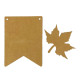 Formas decorativas Stamperia : Whispering woods leaf