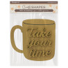 Formas decorativas Stamperia : Whispering woods cup