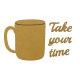 Formas decorativas Stamperia : Whispering woods cup