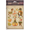 Apliques de madera Stamperia A5 Christmas Home