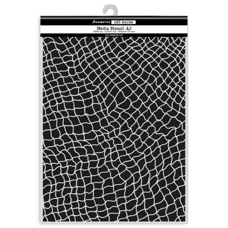 Stencil Stamperia Din A-3  Fishing net