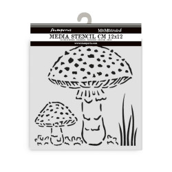 Stencil Stamperia Steampunk 15X20CM Y 0.5MM PROXIMAMENTE