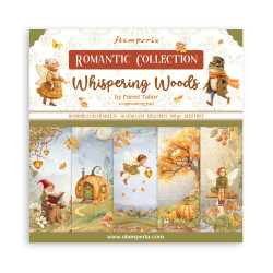 Colección Stamperia 30 x30 Whispering woods