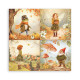 Maxi Block Papeles Scrap Stamperia 30 x30 Voyages