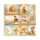 Maxi Block Papeles Scrap Stamperia 30 x30 Voyages