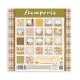 Maxi Block Papeles Scrap Stamperia 30 x30 Voyages