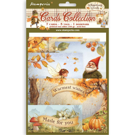 Set Tarjetas Stamperia Alice in Wonderland