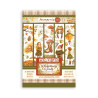 Washi pad 8 hojas A5 Coffee and chocolate Stamperia