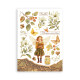 Washi pad 8 hojas A5 Coffee and chocolate Stamperia