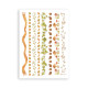 Washi pad 8 hojas A5 Coffee and chocolate Stamperia