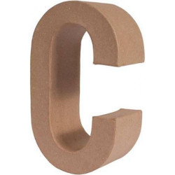 Letra Estrecha "C" Mediana