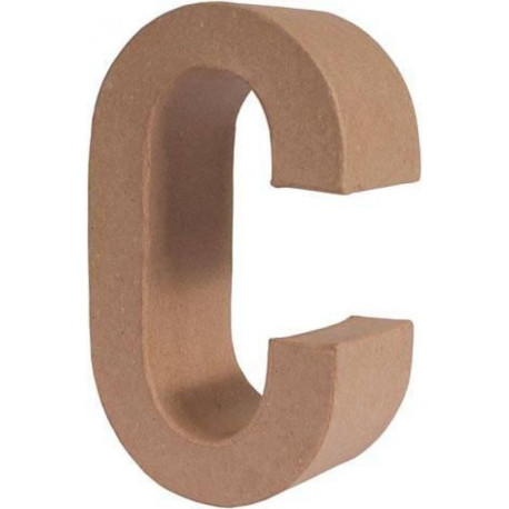 Letra Estrecha "C" Mediana