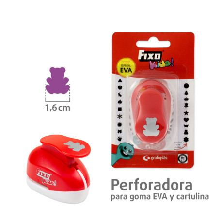 Perforadora Especial Goma EVA 1.6 cms osito