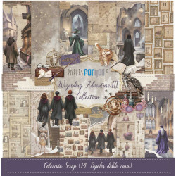 Colección Scrap 30X30 Papers For You Wizarding Adventure III