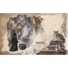 Papel de arroz Potions & Spells Wizarding Adventure III PapersForYou 54x33cm