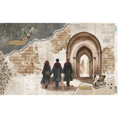 Papel de arroz After all this time Wizarding Adventure III PapersForYou 54x33cm