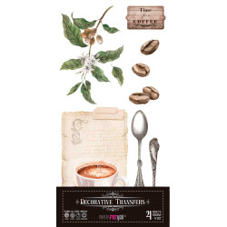 Decorative Transfers  Coffee PapersForYou 15x30cm