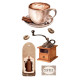 Decorative Transfers  Coffee PapersForYou 15x30cm