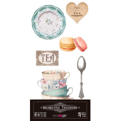 Decorative Transfers  Tea PapersForYou 15x30cm