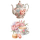 Decorative Transfers  Tea PapersForYou 15x30cm