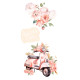 Decorative Transfers  Scooter PapersForYou 15x30cm