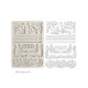 Stamperia Silicone mold A-4 Mandala