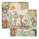 Colección Stamperia 30 x30 Furry Friends