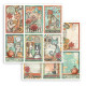 Colección Stamperia 30 x30 Furry Friends