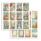 Colección Stamperia 30 x30 Furry Friends