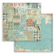 Colección Stamperia 30 x30 Background Furry Friends