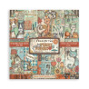 kit de Papeles Scrap Stamperia 30 x30 Alice PROXIMAMENTE