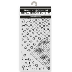Stencil 12x25 Stamperia Quiet Days Azulejos variados
