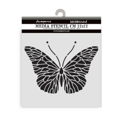 Stencil 12x12 Stamperia Quiet Days Mariposa